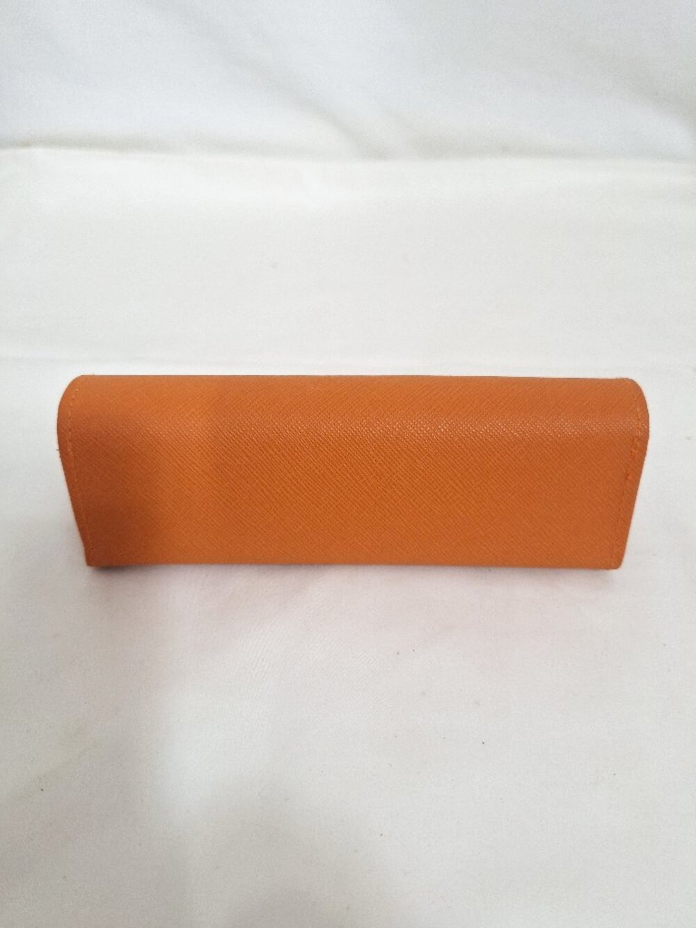 Tory Burch Eyeglass Case Magnetic Orange - Picture 3 of 4